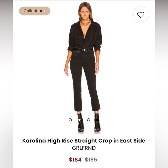 GRLFRND The Karolina High Rise Straight Crop 24 - Picture 5 of 16